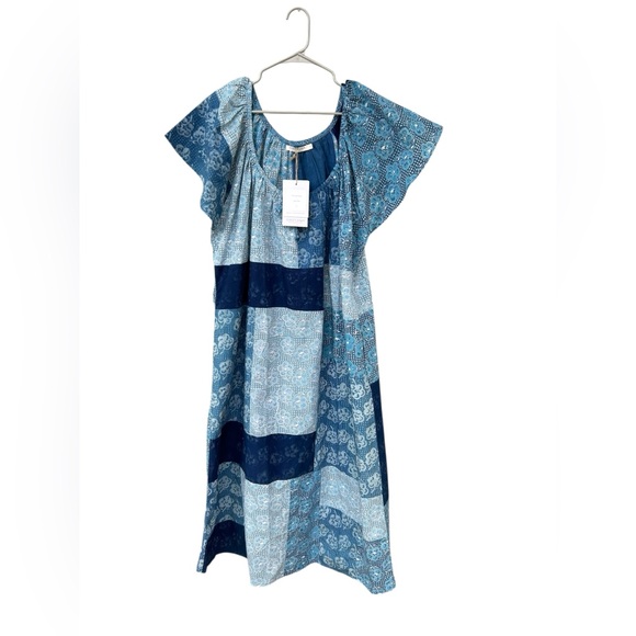 NWT Christy Dawn The Ambre Dress - Indigo Blues - Size Medium - Organic Cotton - Picture 7 of 16